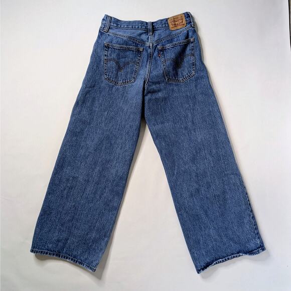Levi's Premium '94 Baggy Wide Leg 27 High Rise Rigid Denim '90s Skater Aesthetic - Picture 11 of 11